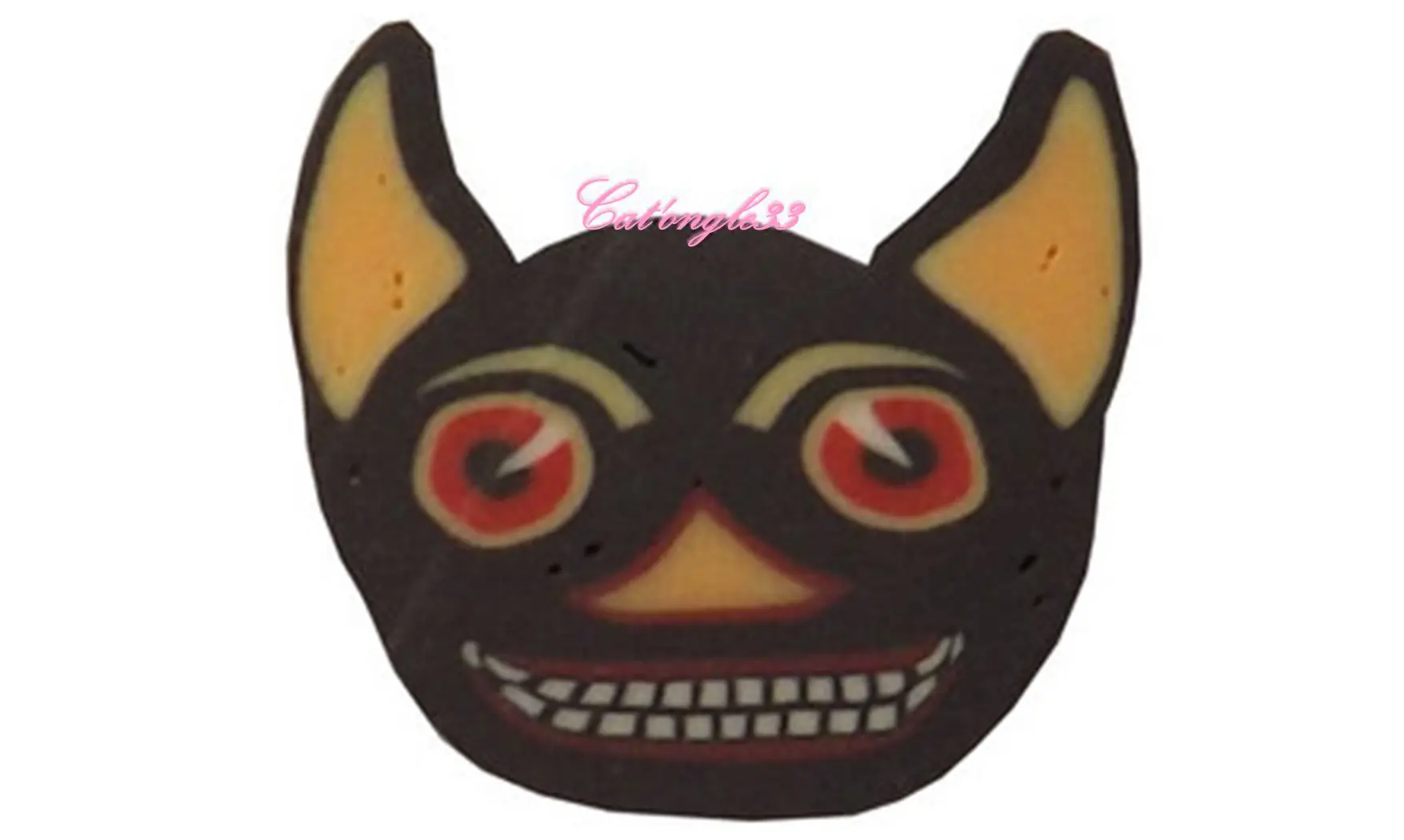Baton fimo diable noir