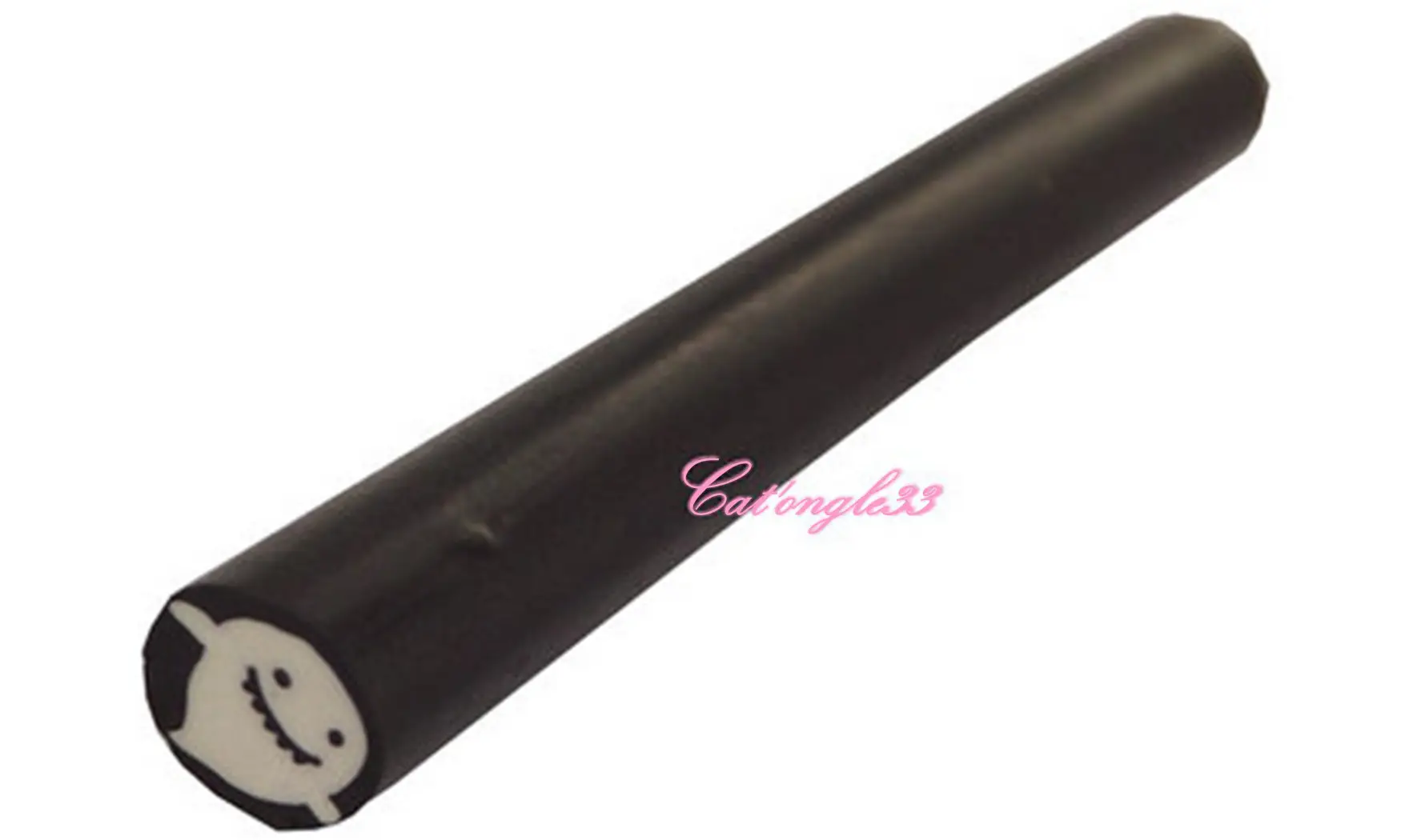 Baton fimo fantôme fond noir