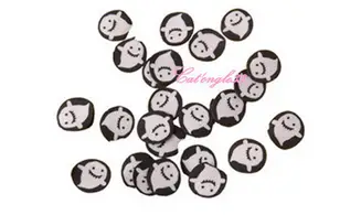Sachet de fimo ongle fantome fond noir