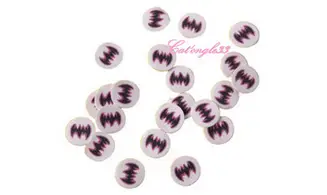 Sachet de fimo ongle chauve souris