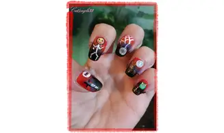 Sachet de fimo ongle chauve souris