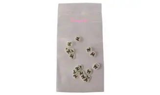 Sachet de fimo ongle chat dos rond