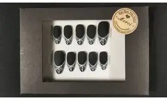 Press on nails French toile - Taille XS