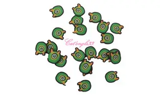Sachet de fimo monstre cyclope vert