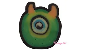 Sachet de fimo monstre cyclope vert