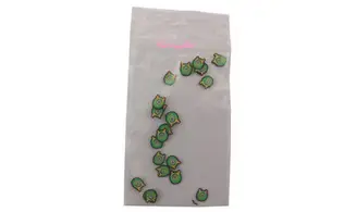 Sachet de fimo monstre cyclope vert