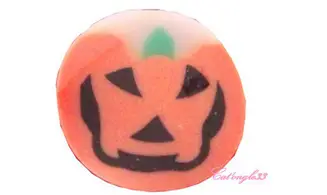 Sachet de fimo ongle citrouille orange