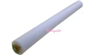 Baton fimo citrouille feuille