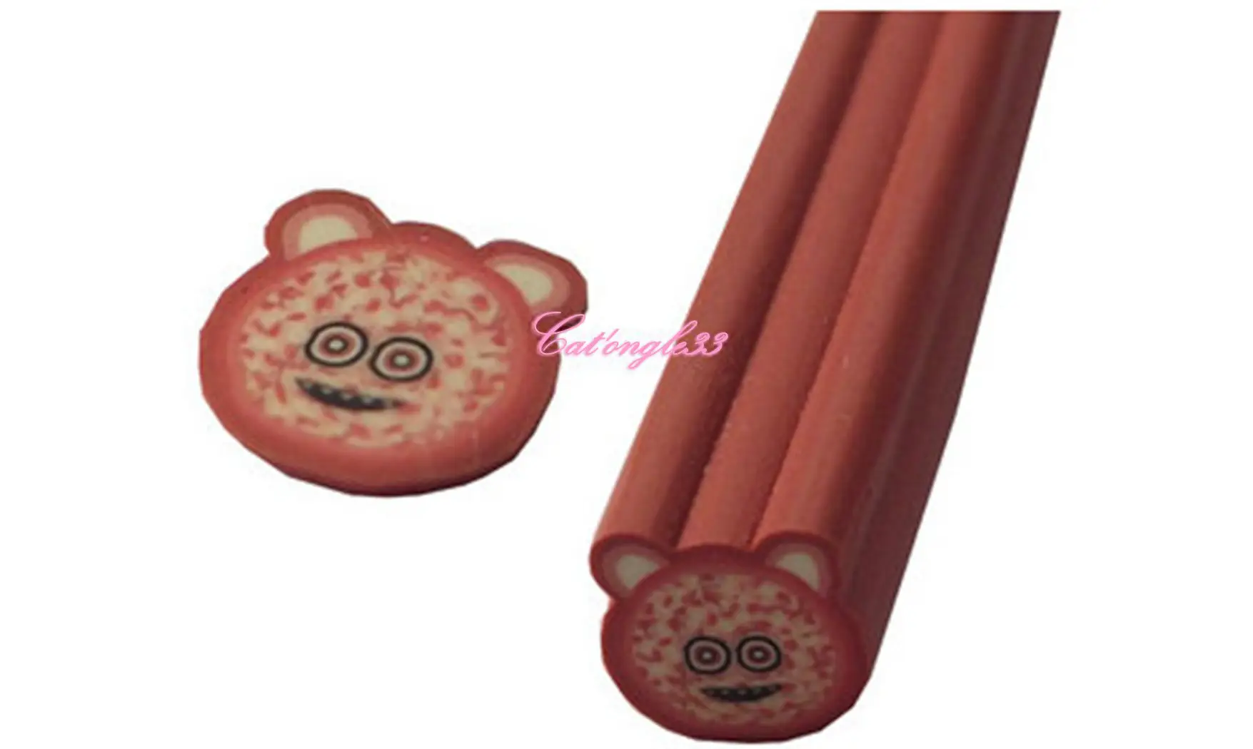 Baton fimo monstre