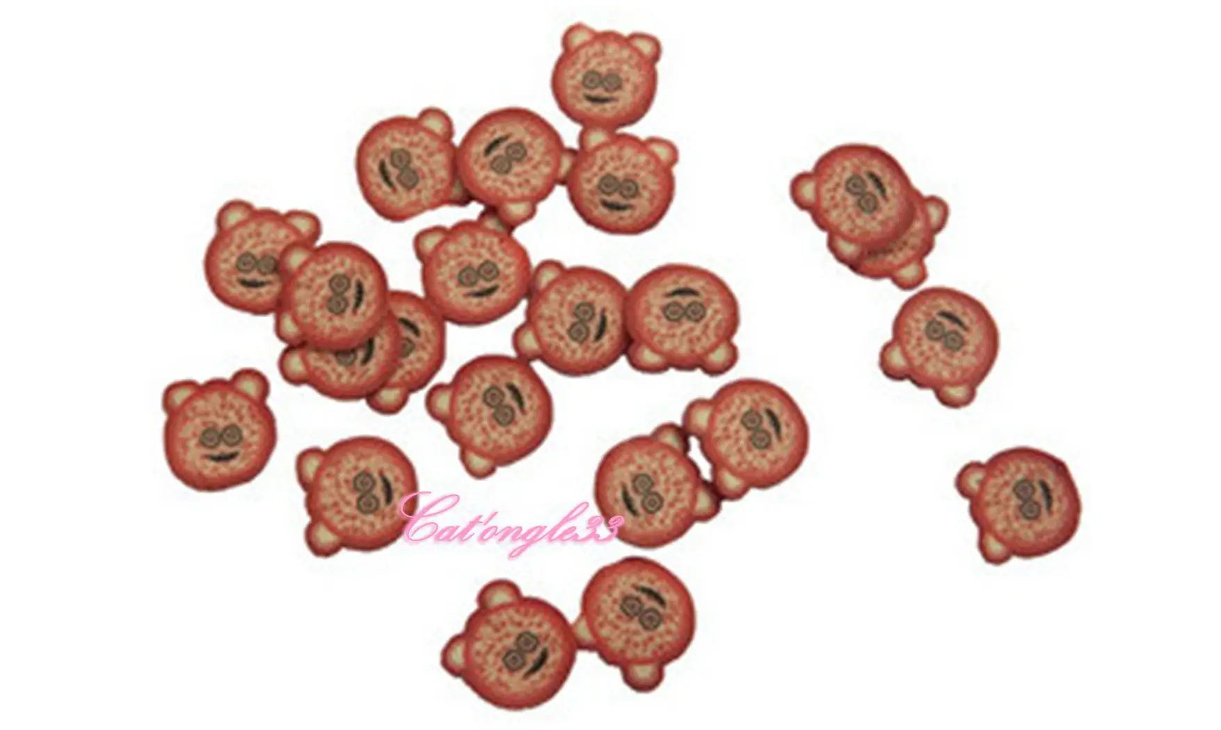 Sachet de fimo ongle monstre