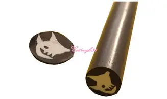 Baton fimo loup garou