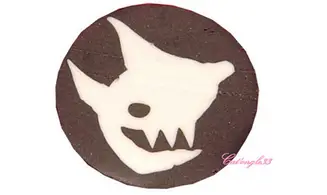 Baton fimo loup garou