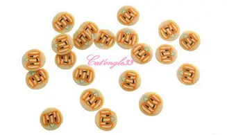 Sachet de fimo citrouille fond blanc