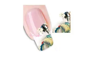 Water decal french biais geisha XF1316
