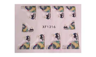 Water decal french biais geisha XF1316