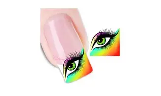 Water decal french biais oeil XF1318