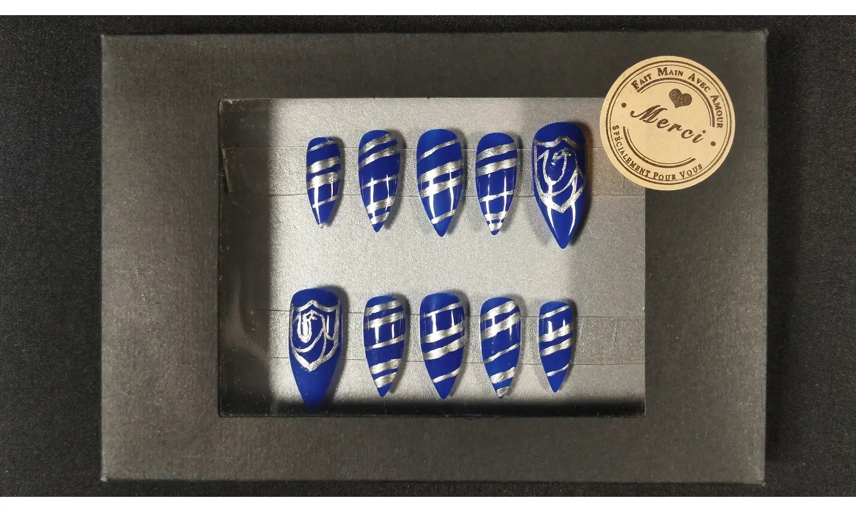 Press on nails Serdaigle HP - Taille XS