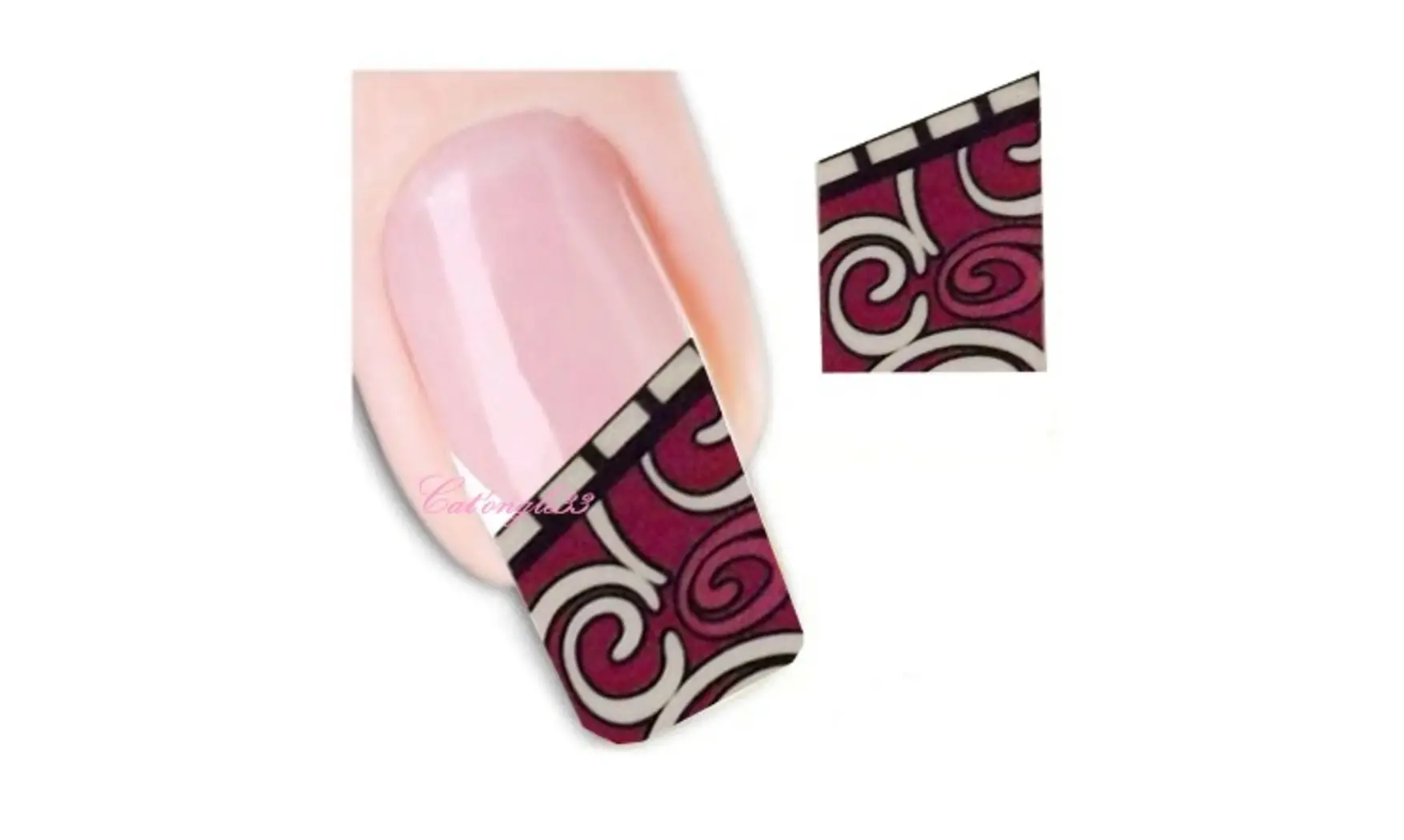 Water decal french bordeaux FC-032