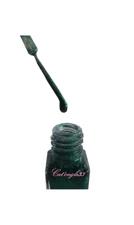 Vernis liner vert paillette 61