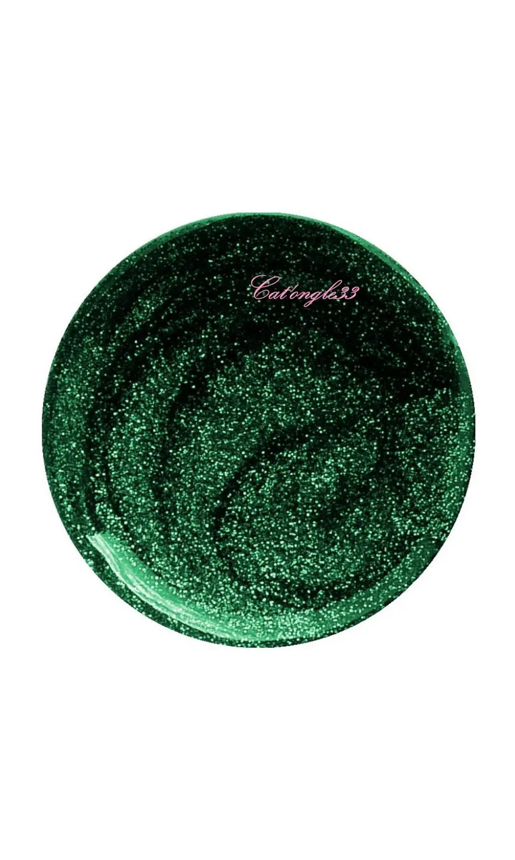 Vernis liner vert paillette 61