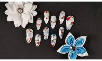 Press on nails Kintsugi - Taille S