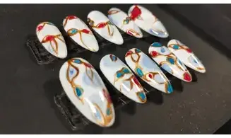 Press on nails Kintsugi - Taille S