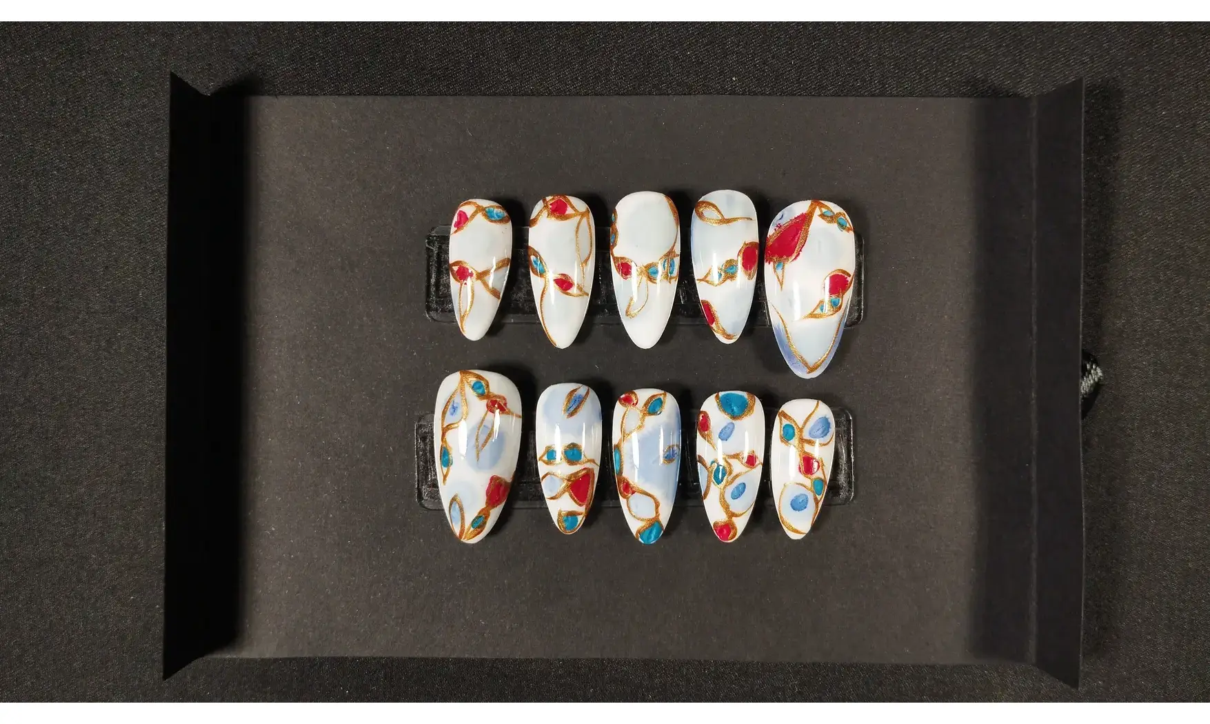 Press on nails Kintsugi - Taille S