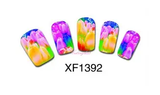 Full water decal tulipe XF1392