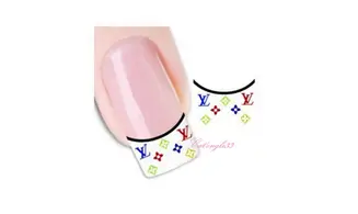 Water decal french rond couleur XF1331