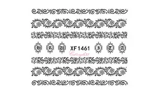 Water decal noir XF1461