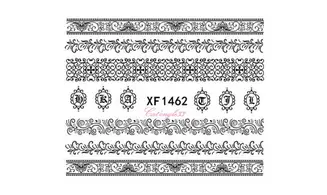 Water decal noir XF1462