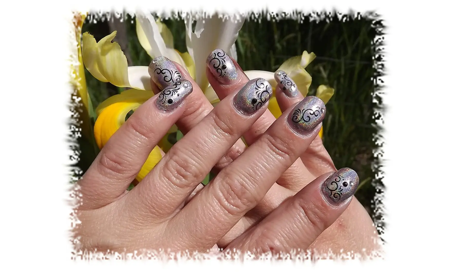 Strass rond noir 2mm