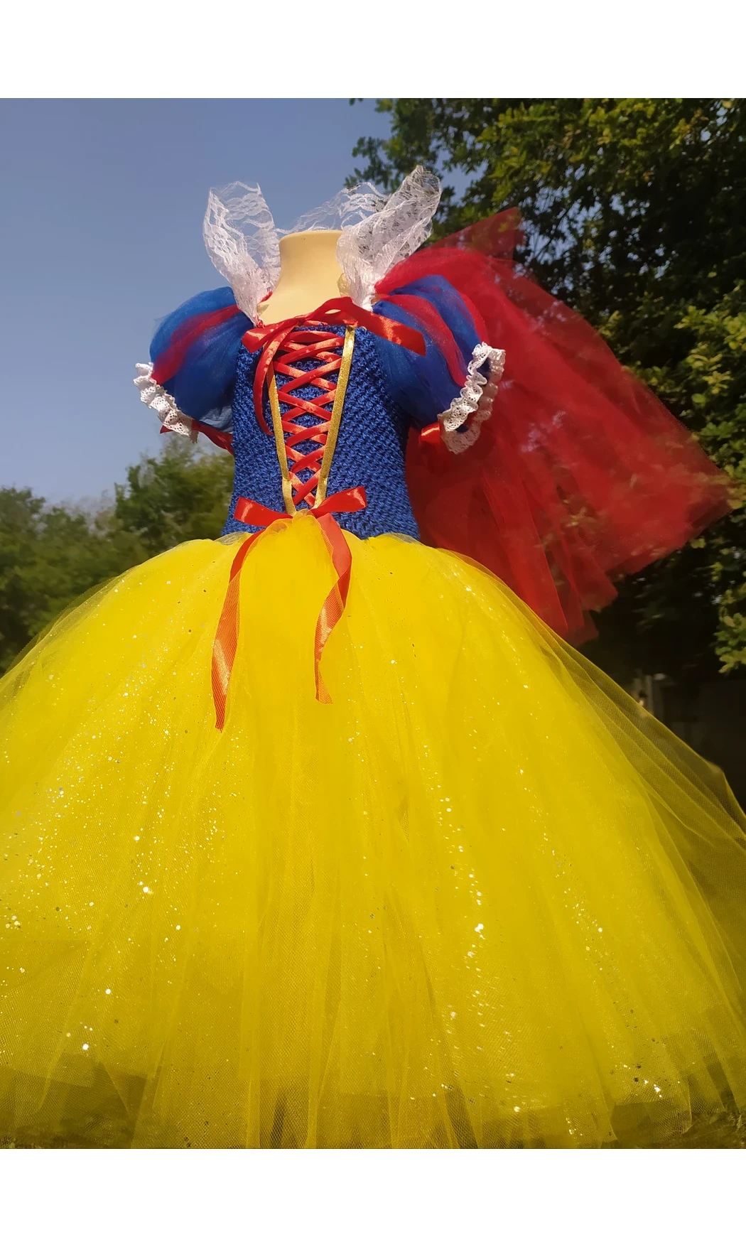 Robe tutu princesse Blanche Neige 4/6A