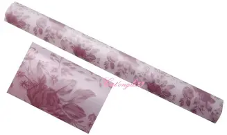 Foils rose anglaise nail art 20 cm