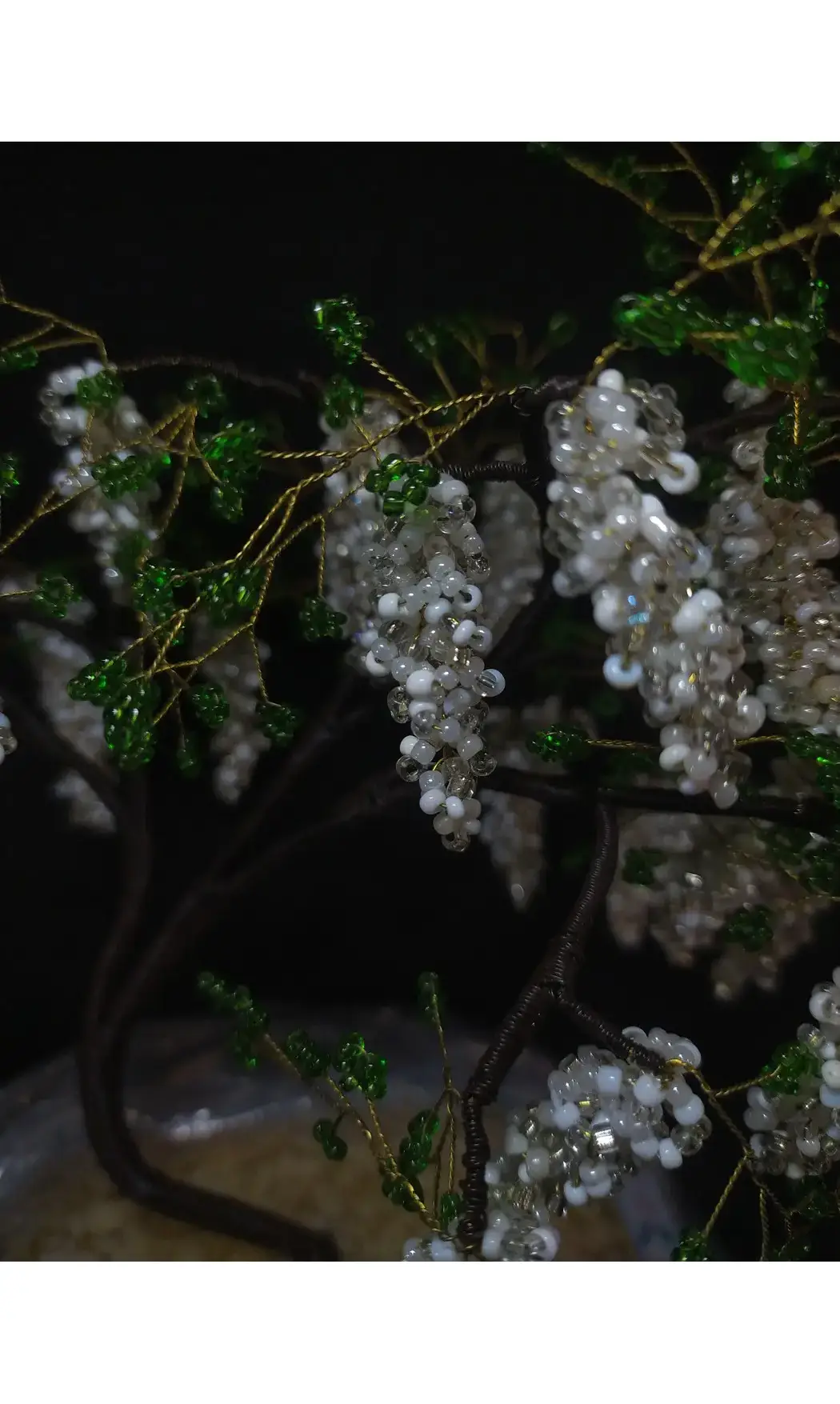 Bonsaï en fleurs pot