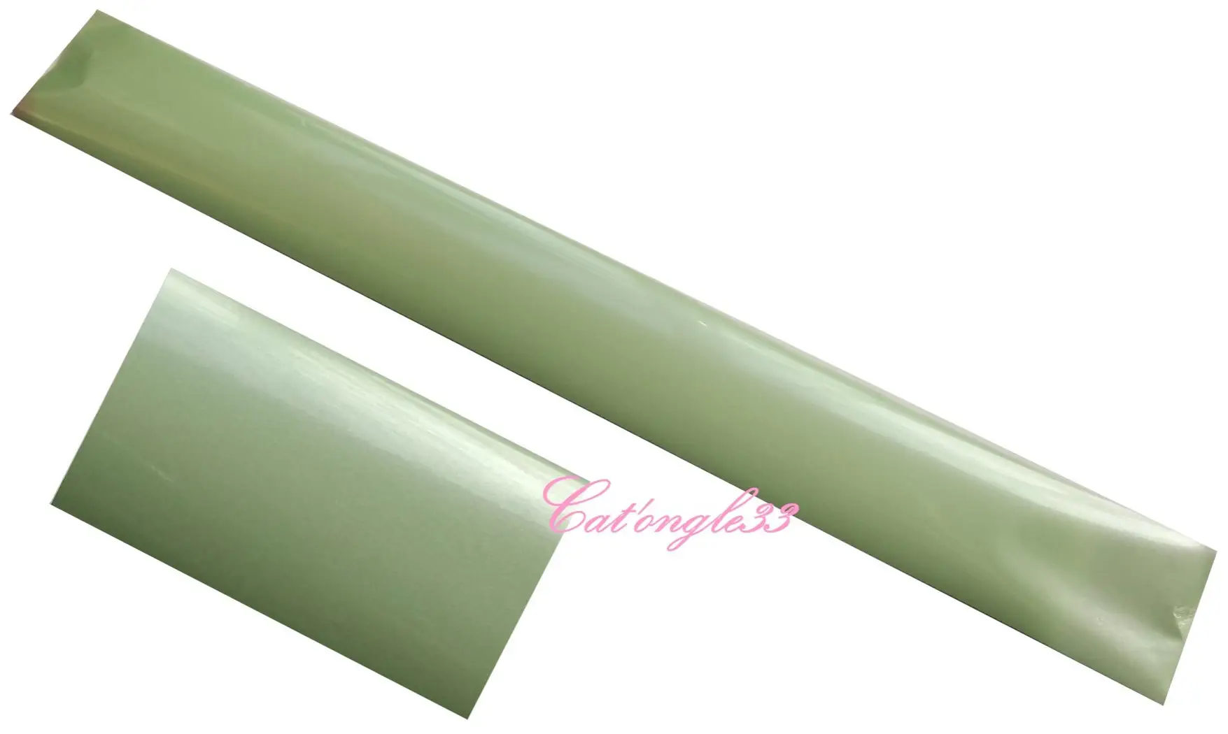 Foils vert perle nail art 20 cm