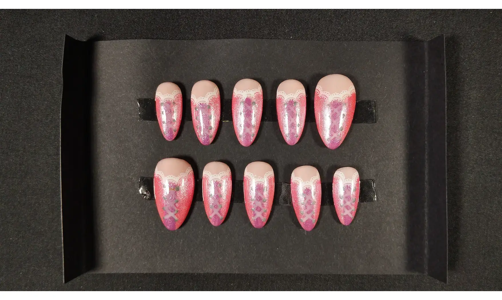 Press on nails Raiponce - Taille M