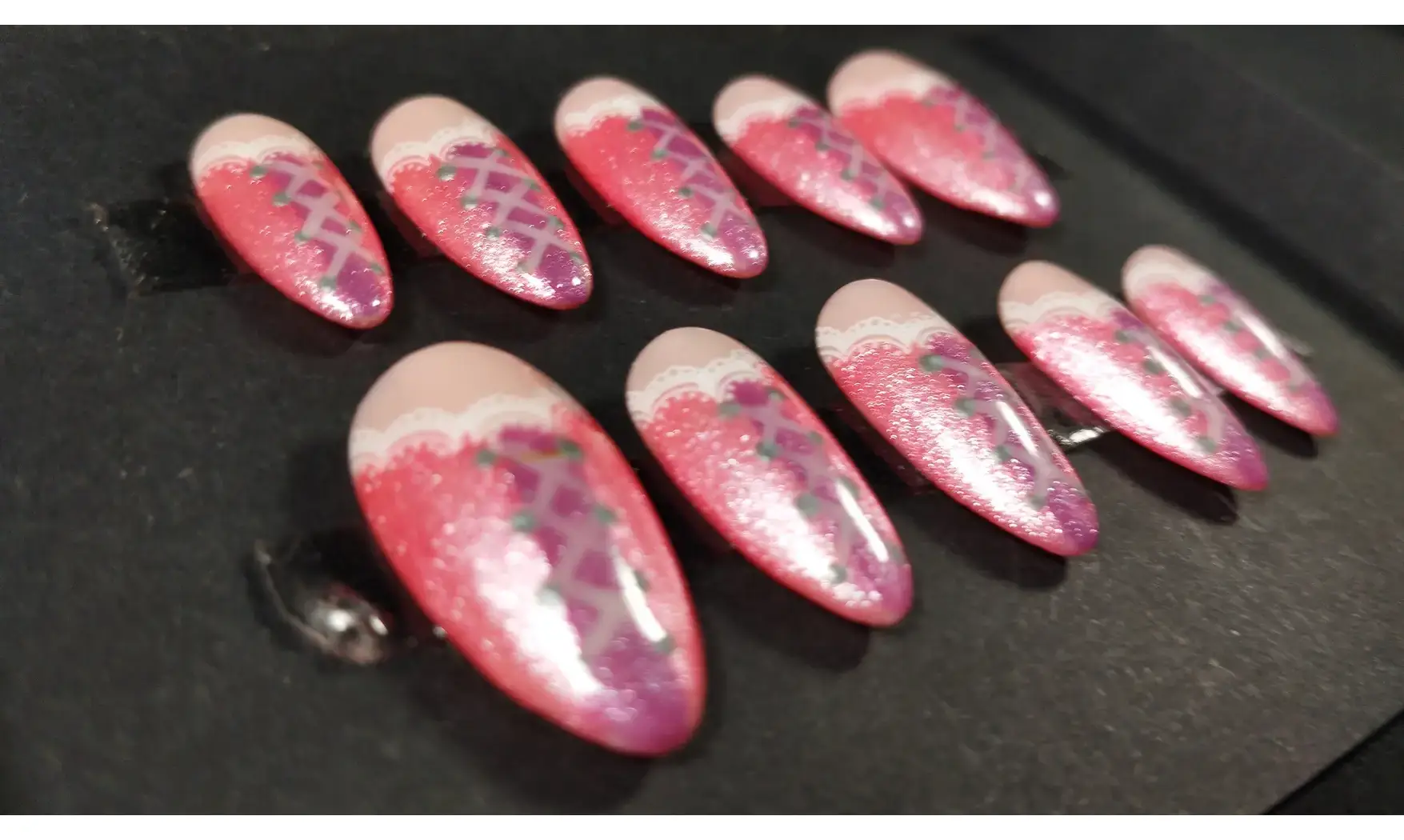 Press on nails Raiponce - Taille M