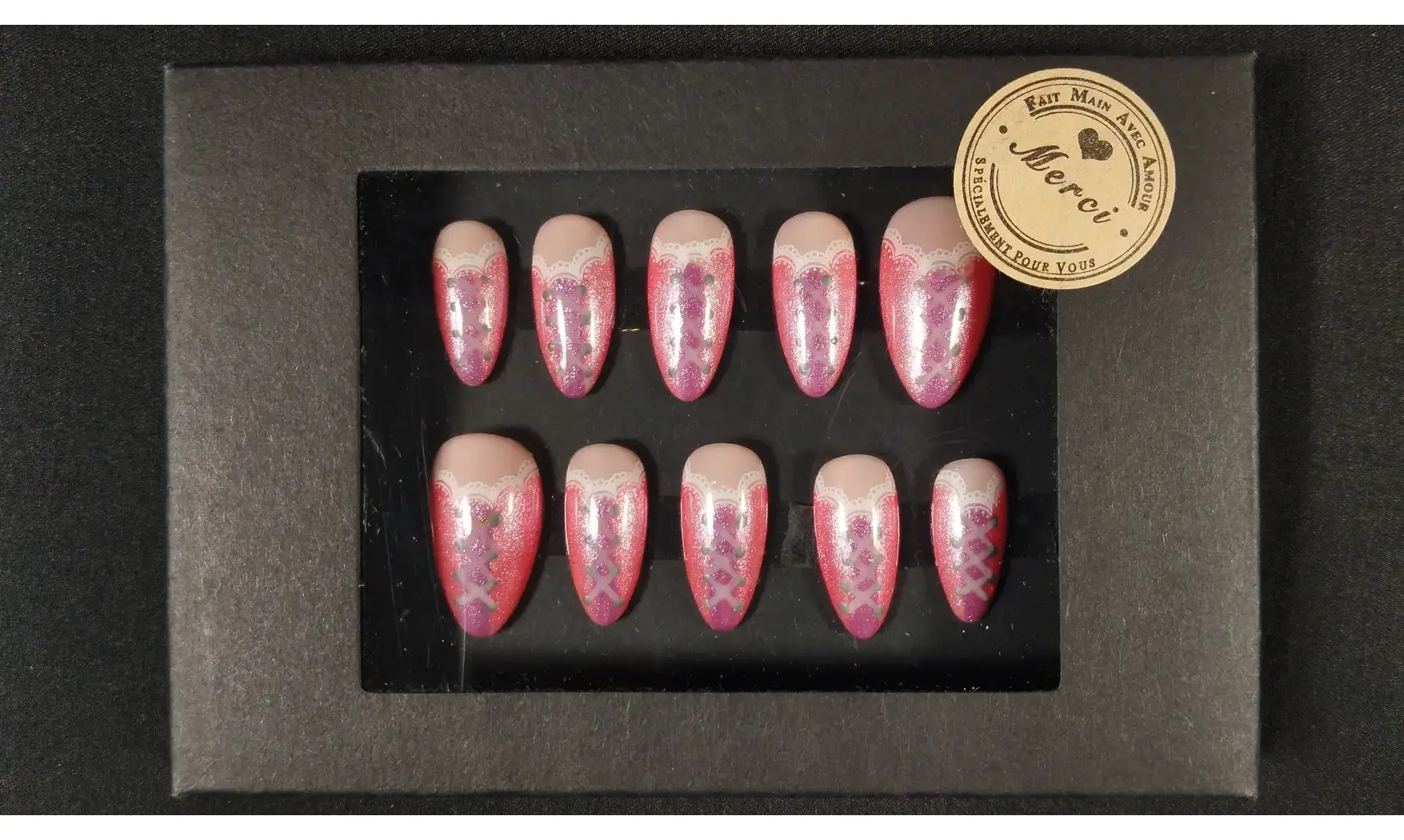 Press on nails Raiponce - Taille M