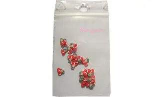Sachet de fimo cerise