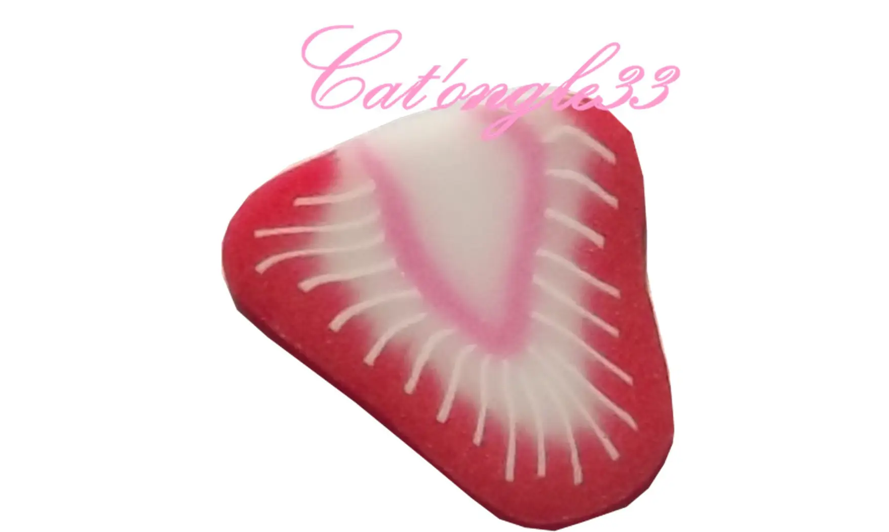 Sachet de fimo fraise