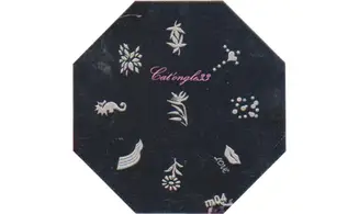 plaque stamping M04 nail art
