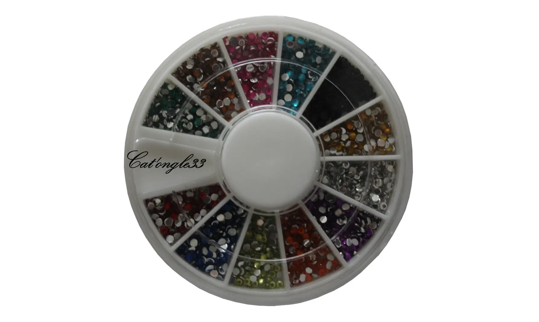 Carrousel strass rond 1,5mm