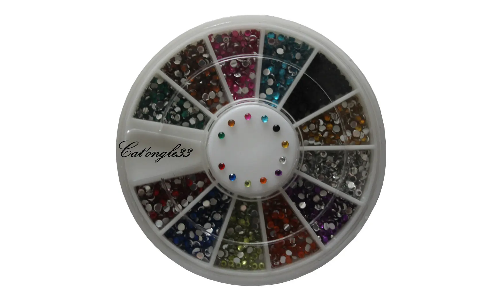 Carrousel strass rond 1,5mm