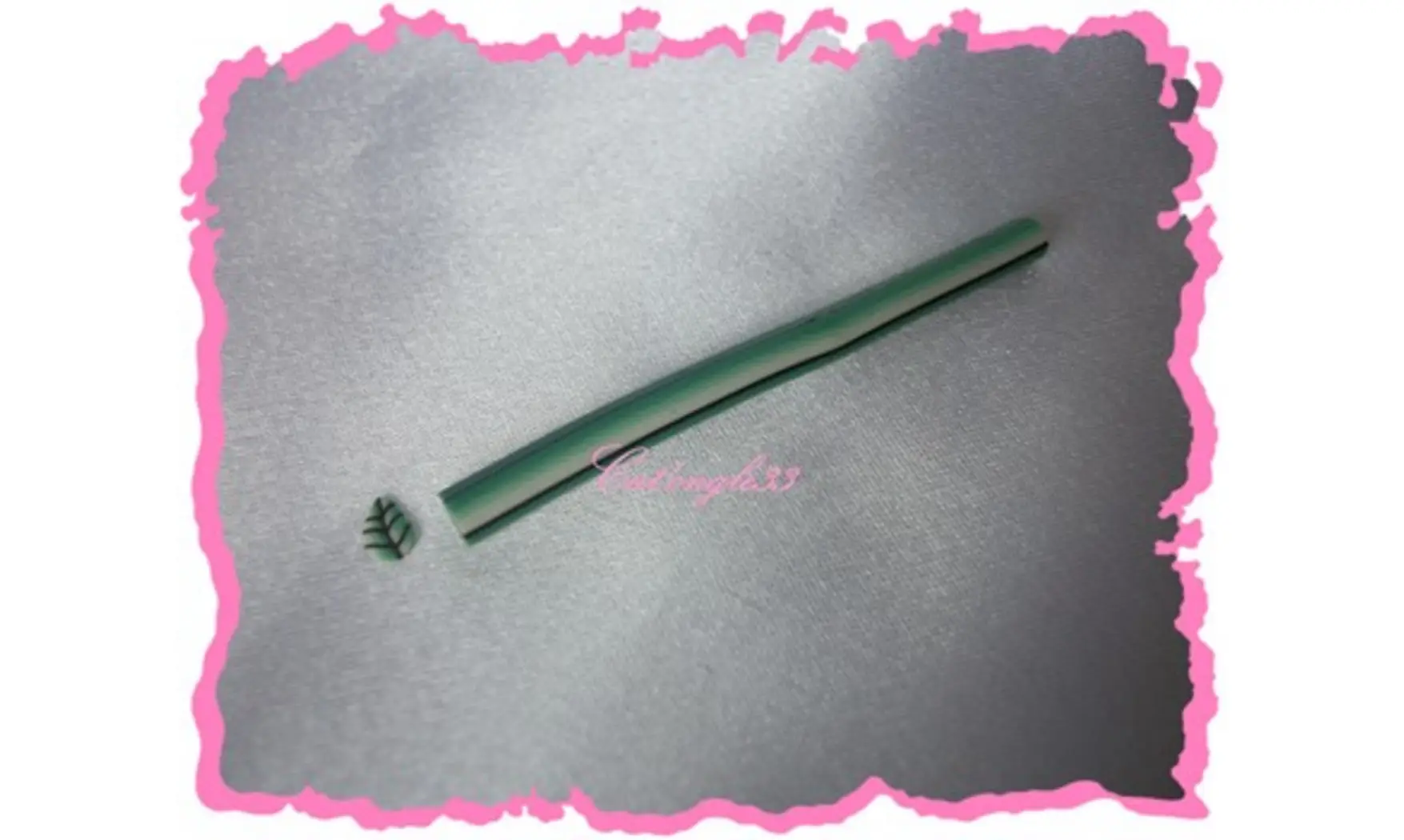 Baton de fimo feuille