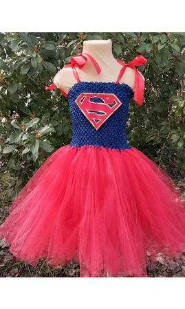 Robe tutu Supergirl 4/6 ans