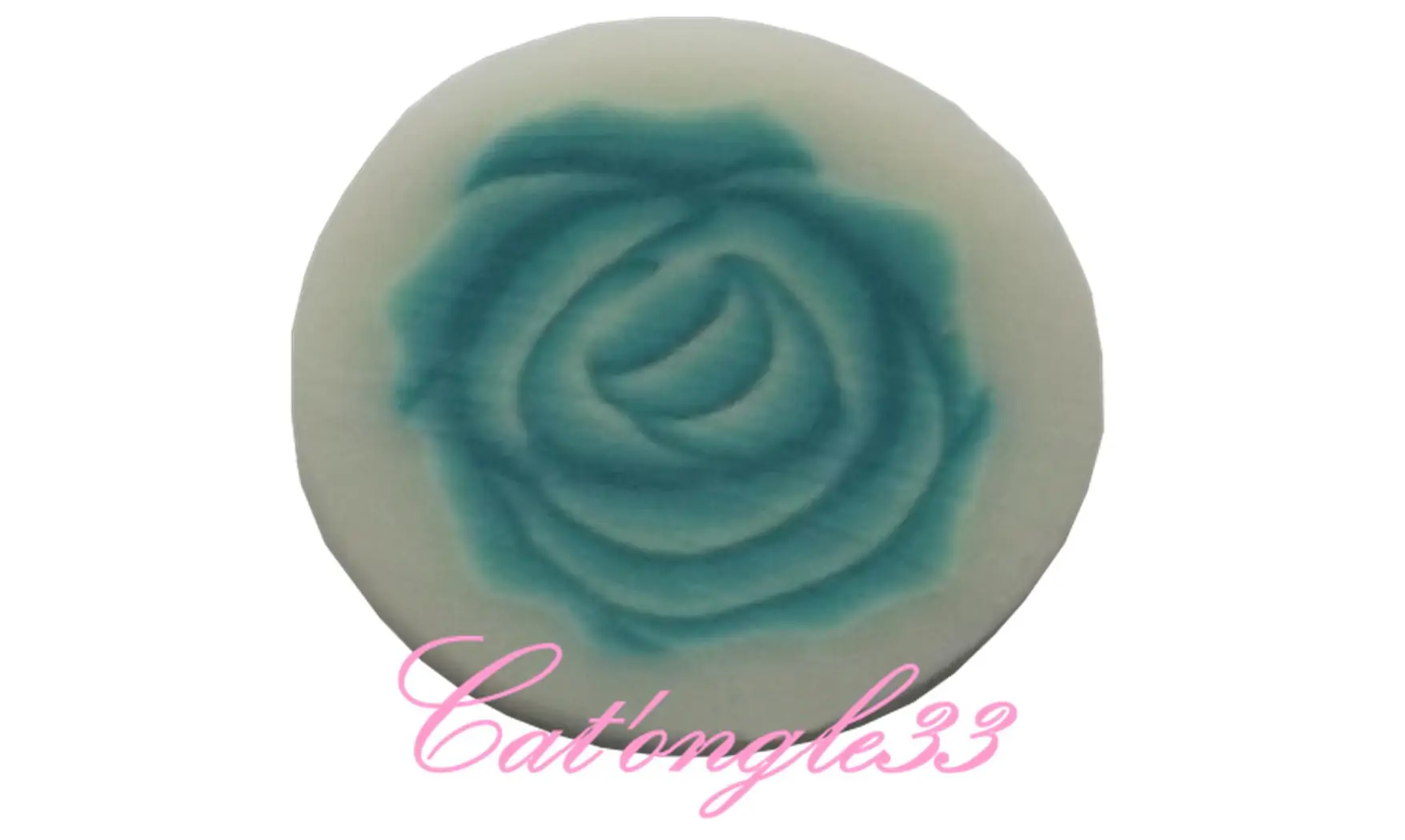 Sachet de fimo rose bleu