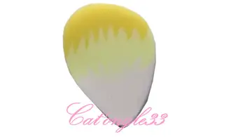 Sachet de fimo plume jaune