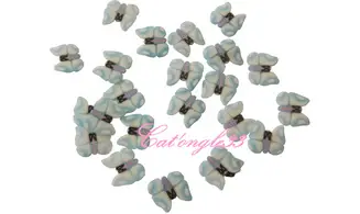 Sachet de fimo papillon bleu ciel