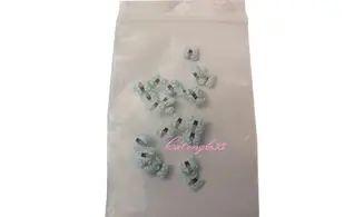 Sachet de fimo papillon bleu ciel